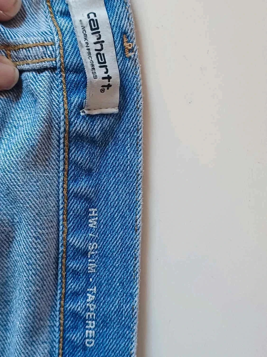 Jean Carhartt HW slim tapered US 30 – photo 11